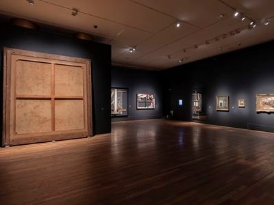 A view of the exhibition galleries of &quot;On the Reverse&quot; at the Prado Museum