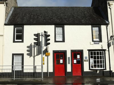 In addition to serving the needs of residents, the Sanquhar Post Office has become a popular tourist attraction.



