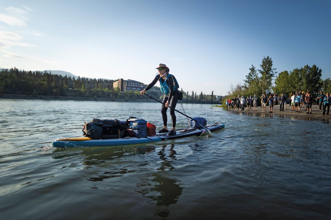 Paddleboarder