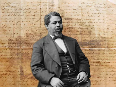 A white Baptist woman named Harriet M. Buss taught Civil War hero Robert Smalls (pictured) how to read and write.