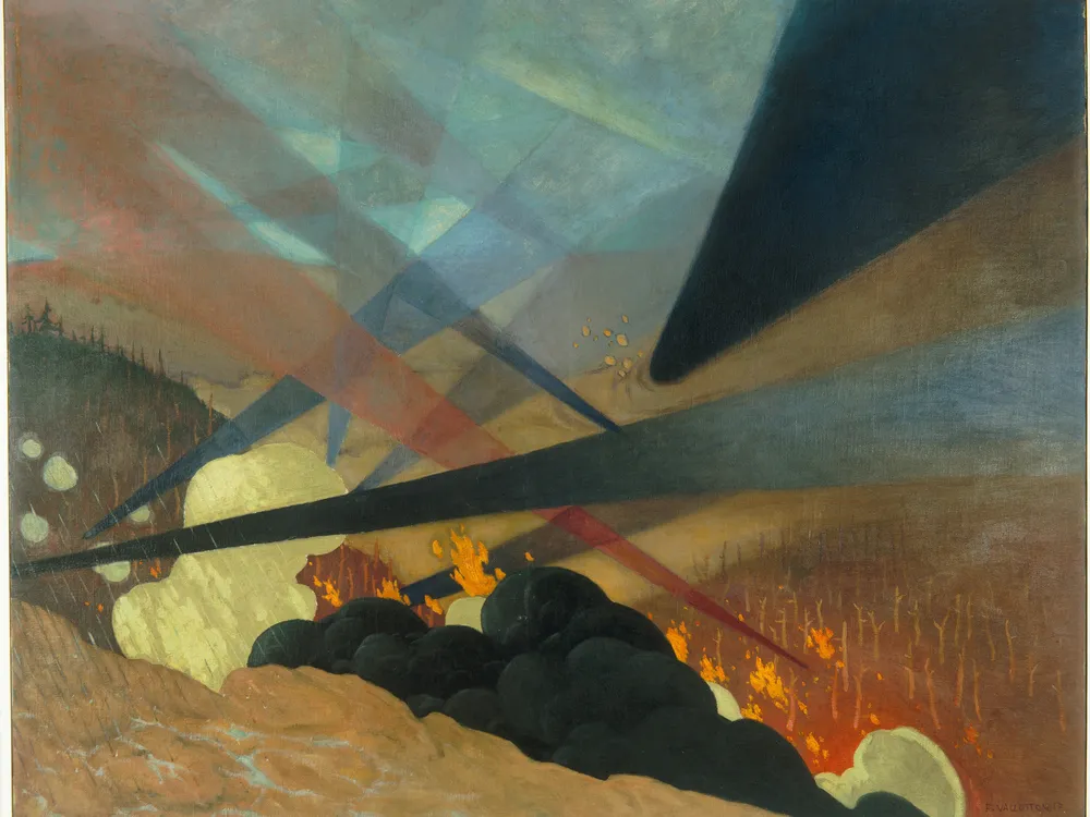 Félix Edouard Vallotton, Verdun, 1917