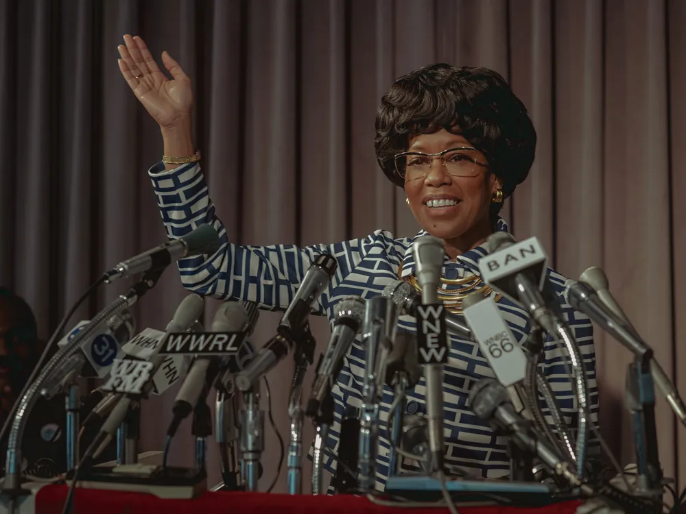 Regina King as Shirley Chisholm in Shirley