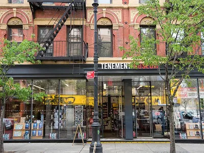 The Tenement Museum depicts the life of early immigrants in tenement housing at the turn of century in New York City. 